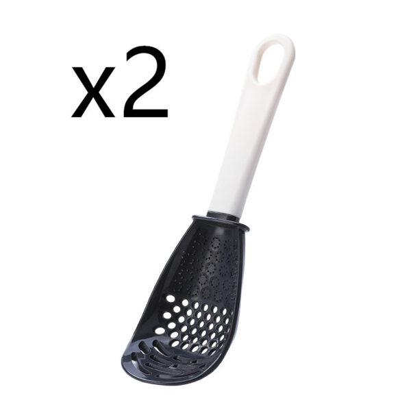 Multifunctional Slotted Spoon Grinding Cooking Spoon Mashed Auxiliary Food Ginger Garlic Spoon Press Potatoe Stir-frying Spatula Kitchen Gadget - Image 8