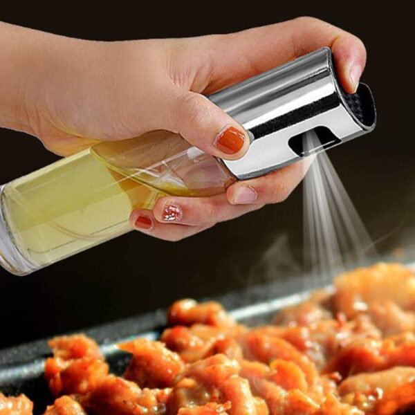 BBQ Healthy Kitchen Cooking Oil Vinegar Spray Bottle - Image 2